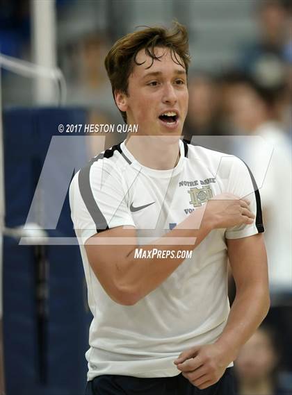 Thumbnail 2 in Notre Dame (SO) vs. Calabasas (CIF SS D2 Final) photogallery.