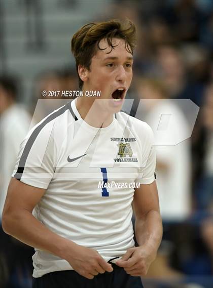 Thumbnail 1 in Notre Dame (SO) vs. Calabasas (CIF SS D2 Final) photogallery.