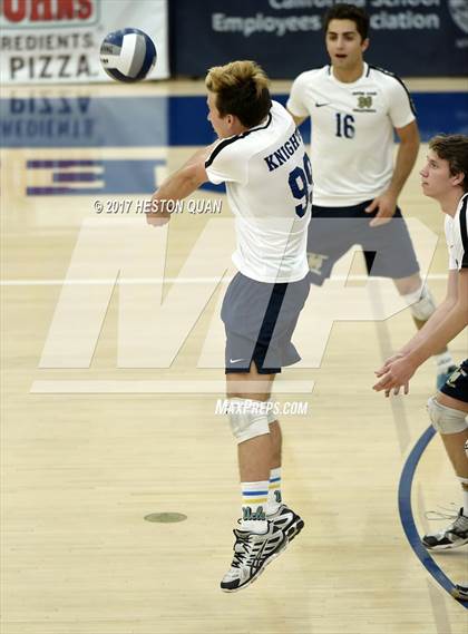 Thumbnail 1 in Notre Dame (SO) vs. Calabasas (CIF SS D2 Final) photogallery.