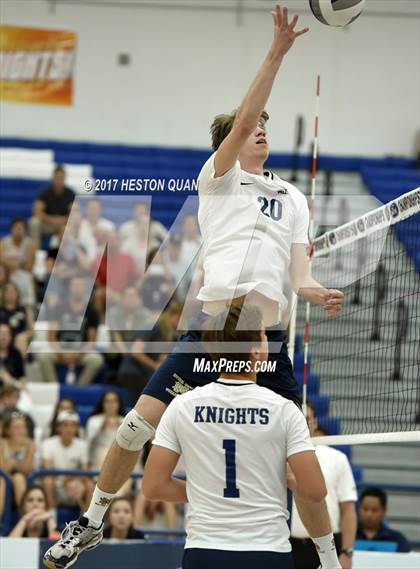 Thumbnail 3 in Notre Dame (SO) vs. Calabasas (CIF SS D2 Final) photogallery.