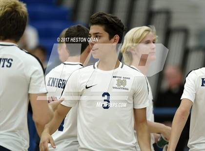 Thumbnail 1 in Notre Dame (SO) vs. Calabasas (CIF SS D2 Final) photogallery.