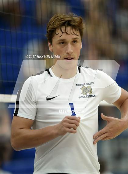 Thumbnail 3 in Notre Dame (SO) vs. Calabasas (CIF SS D2 Final) photogallery.