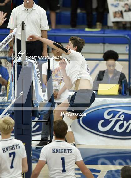 Thumbnail 3 in Notre Dame (SO) vs. Calabasas (CIF SS D2 Final) photogallery.