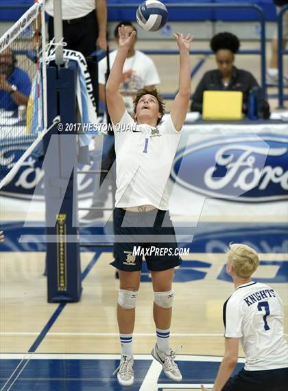 Thumbnail 2 in Notre Dame (SO) vs. Calabasas (CIF SS D2 Final) photogallery.
