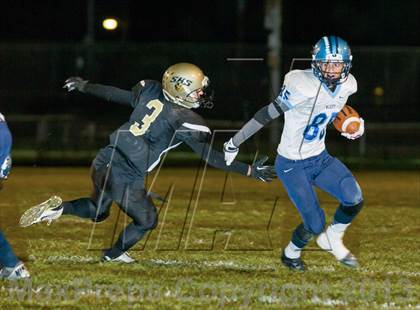 Thumbnail 1 in Shelbyville vs Franklin County (IHSAA 4A Sectional Round 1)  photogallery.