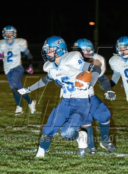 Thumbnail 2 in Shelbyville vs Franklin County (IHSAA 4A Sectional Round 1)  photogallery.