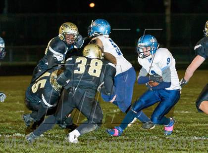 Thumbnail 1 in Shelbyville vs Franklin County (IHSAA 4A Sectional Round 1)  photogallery.