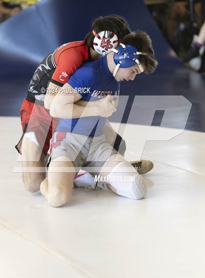 Thumbnail 3 in Westlake v Vista Ridge (Lunchroom Brawl) photogallery.