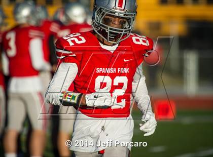 Thumbnail 1 in Maple Mountain vs Spanish Fork (Region 8 play-in) photogallery.