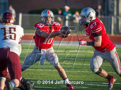 Thumbnail 1 in Maple Mountain vs Spanish Fork (Region 8 play-in) photogallery.