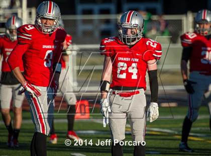 Thumbnail 3 in Maple Mountain vs Spanish Fork (Region 8 play-in) photogallery.