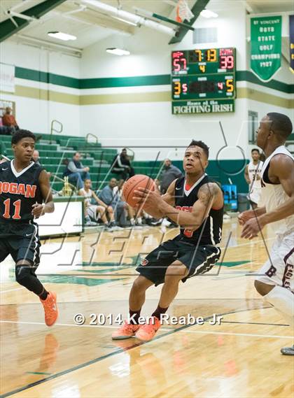 Thumbnail 2 in Bowman Academy vs. Bogan (LeBron James Classic) photogallery.
