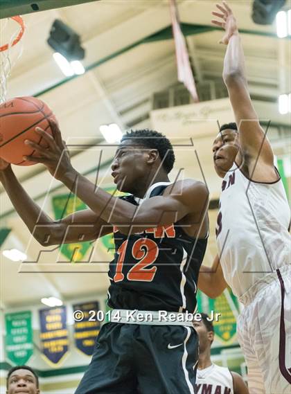 Thumbnail 2 in Bowman Academy vs. Bogan (LeBron James Classic) photogallery.