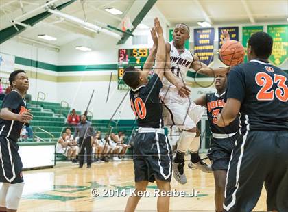 Thumbnail 1 in Bowman Academy vs. Bogan (LeBron James Classic) photogallery.
