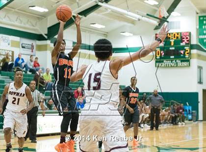 Thumbnail 2 in Bowman Academy vs. Bogan (LeBron James Classic) photogallery.