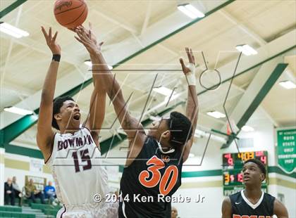 Thumbnail 1 in Bowman Academy vs. Bogan (LeBron James Classic) photogallery.