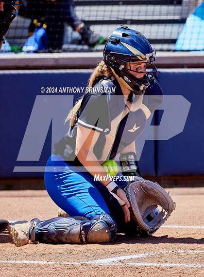 Thumbnail 1 in Capital Christian vs. Oakdale (CIF SJS D3 Final) photogallery.
