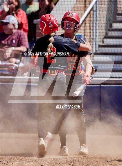 Thumbnail 3 in Capital Christian vs. Oakdale (CIF SJS D3 Final) photogallery.