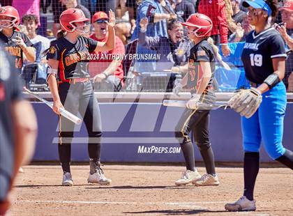Thumbnail 2 in Capital Christian vs. Oakdale (CIF SJS D3 Final) photogallery.