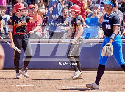 Thumbnail 1 in Capital Christian vs. Oakdale (CIF SJS D3 Final) photogallery.