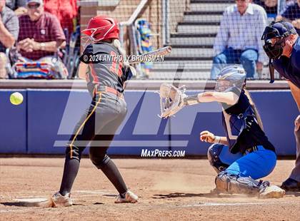 Thumbnail 2 in Capital Christian vs. Oakdale (CIF SJS D3 Final) photogallery.