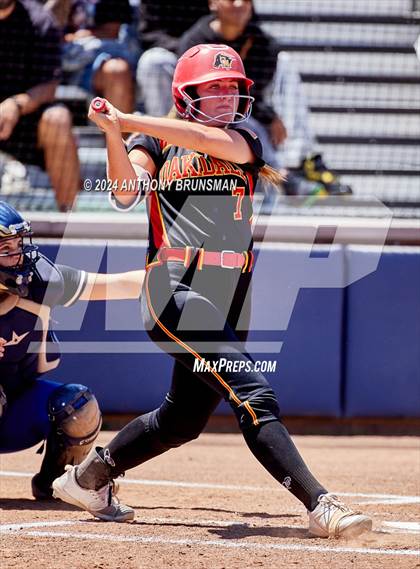 Thumbnail 3 in Capital Christian vs. Oakdale (CIF SJS D3 Final) photogallery.