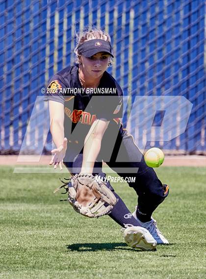 Thumbnail 2 in Capital Christian vs. Oakdale (CIF SJS D3 Final) photogallery.