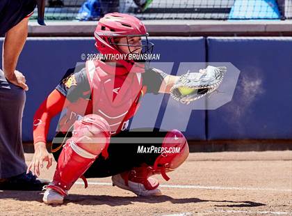 Thumbnail 2 in Capital Christian vs. Oakdale (CIF SJS D3 Final) photogallery.