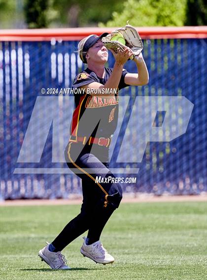 Thumbnail 2 in Capital Christian vs. Oakdale (CIF SJS D3 Final) photogallery.