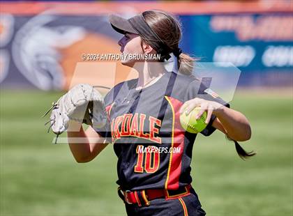 Thumbnail 3 in Capital Christian vs. Oakdale (CIF SJS D3 Final) photogallery.