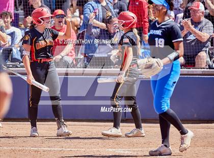 Thumbnail 3 in Capital Christian vs. Oakdale (CIF SJS D3 Final) photogallery.