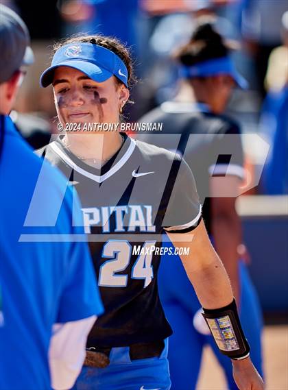 Thumbnail 2 in Capital Christian vs. Oakdale (CIF SJS D3 Final) photogallery.