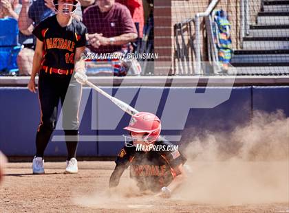 Thumbnail 2 in Capital Christian vs. Oakdale (CIF SJS D3 Final) photogallery.