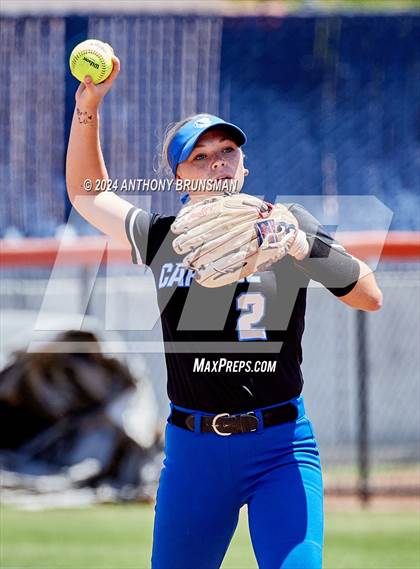 Thumbnail 2 in Capital Christian vs. Oakdale (CIF SJS D3 Final) photogallery.