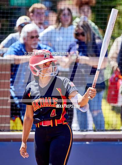 Thumbnail 2 in Capital Christian vs. Oakdale (CIF SJS D3 Final) photogallery.