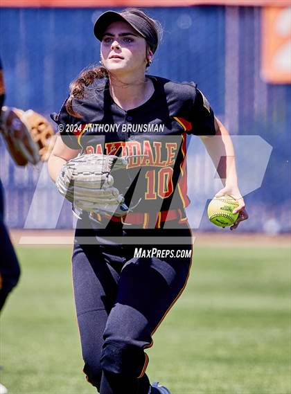 Thumbnail 2 in Capital Christian vs. Oakdale (CIF SJS D3 Final) photogallery.