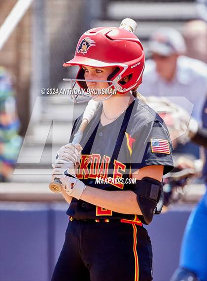 Thumbnail 3 in Capital Christian vs. Oakdale (CIF SJS D3 Final) photogallery.