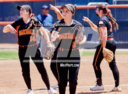 Thumbnail 2 in Capital Christian vs. Oakdale (CIF SJS D3 Final) photogallery.