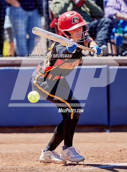 Thumbnail 2 in Capital Christian vs. Oakdale (CIF SJS D3 Final) photogallery.