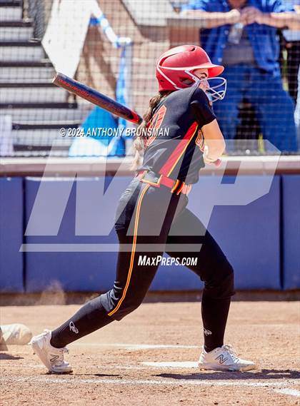 Thumbnail 3 in Capital Christian vs. Oakdale (CIF SJS D3 Final) photogallery.