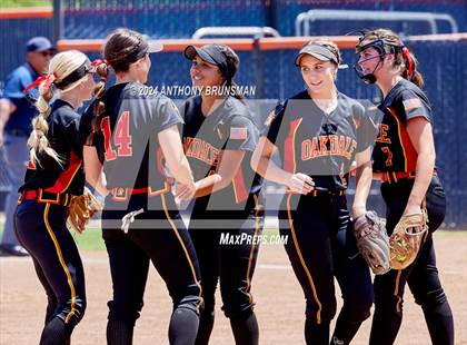 Thumbnail 1 in Capital Christian vs. Oakdale (CIF SJS D3 Final) photogallery.