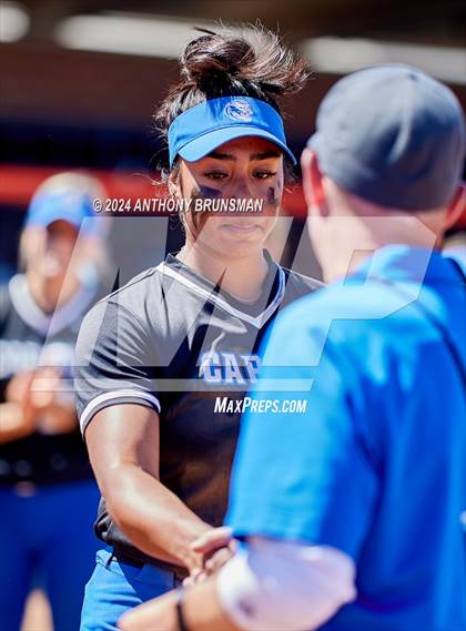 Thumbnail 1 in Capital Christian vs. Oakdale (CIF SJS D3 Final) photogallery.