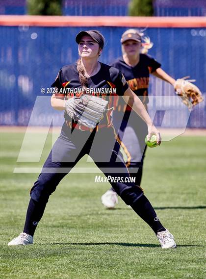 Thumbnail 3 in Capital Christian vs. Oakdale (CIF SJS D3 Final) photogallery.