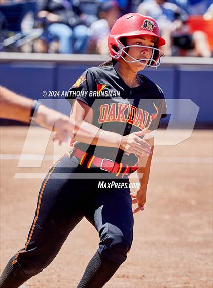 Thumbnail 2 in Capital Christian vs. Oakdale (CIF SJS D3 Final) photogallery.