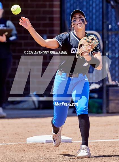 Thumbnail 2 in Capital Christian vs. Oakdale (CIF SJS D3 Final) photogallery.