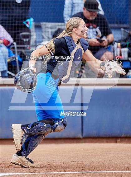 Thumbnail 3 in Capital Christian vs. Oakdale (CIF SJS D3 Final) photogallery.