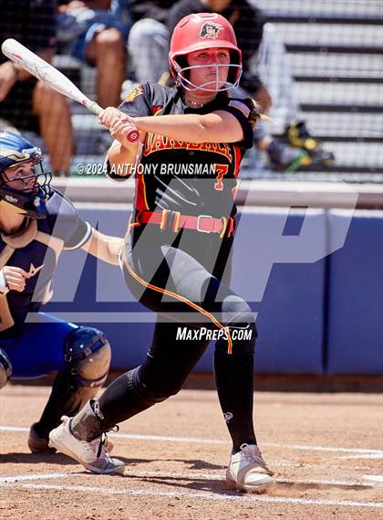 Thumbnail 1 in Capital Christian vs. Oakdale (CIF SJS D3 Final) photogallery.