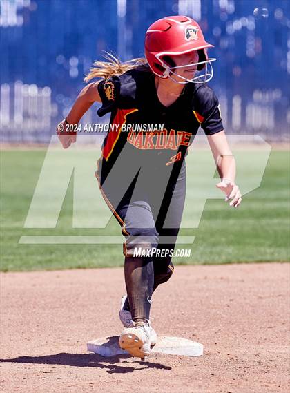Thumbnail 2 in Capital Christian vs. Oakdale (CIF SJS D3 Final) photogallery.