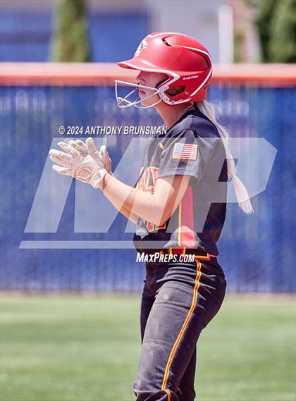 Thumbnail 3 in Capital Christian vs. Oakdale (CIF SJS D3 Final) photogallery.