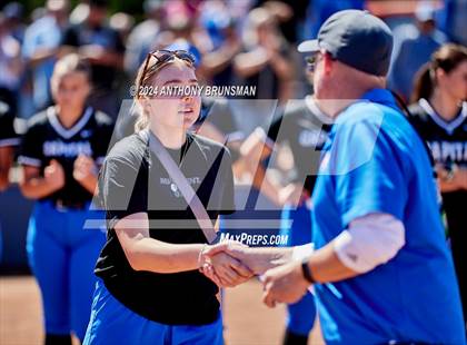 Thumbnail 2 in Capital Christian vs. Oakdale (CIF SJS D3 Final) photogallery.
